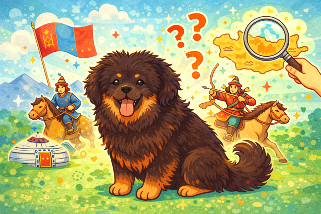 ROF-MAO(ろふまお)モンゴル動画で話題!「平たい犬」の正体はモンゴリアン・バンホール?その生態と守護神としての歴史を徹底解説